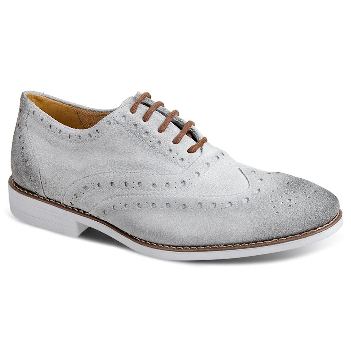 Sapato Masculino Casual Brogue Sandro \u0026 Co Pompéia - Cinza | Zattini